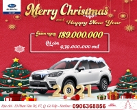 Subaru Gò Vấp - Khuyến Mãi Mùa Giáng Sinh