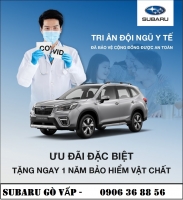 Subaru Tri Ân - Những Chuyến sỹ Áo Trắng tuyến đầu chống Covid
