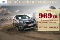 CỞ HỘI SỞ HỮU SUBARU CHỈ 969 TRIỆU