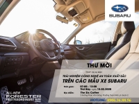 Test Drive Subaru - The Six Coffee Ngày 15/2/2020